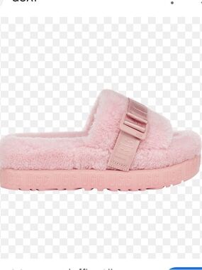UGG Women's Fluffita Slides in Pink Cloud size US 8